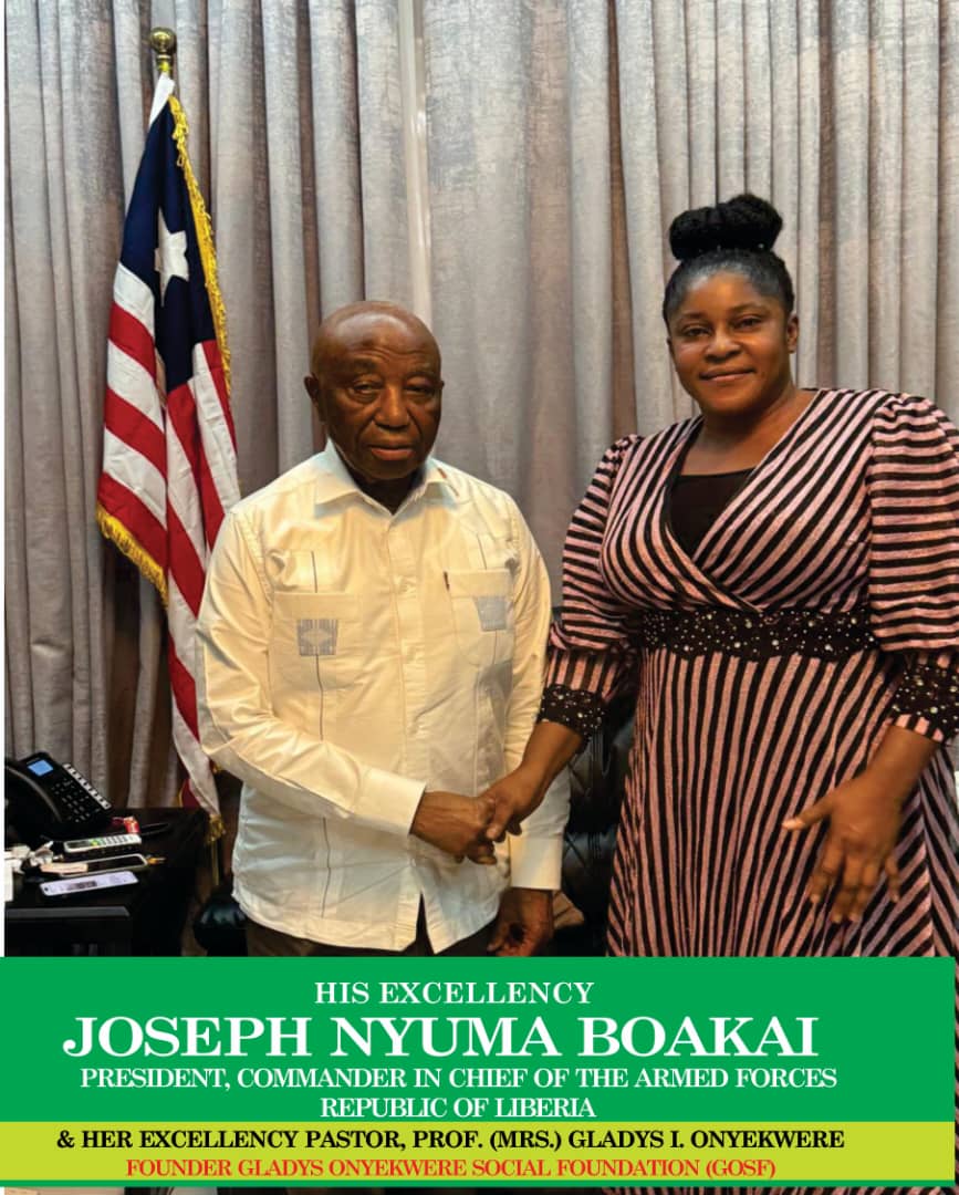 GOSF Delegation Meets the President of Liberia - Strengthening Partnerships for Social Impact